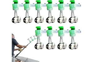 Fishing Bells - 10X Fishing Indicator Bells - Bite Indicators, Double Alert Bell for Enthusiasts and Professional Fishermen