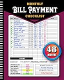 Monthly Bill Payment Checklist: Bill Tracker