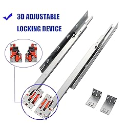 6 Pairs of 21 Inch Undermount Soft Close Drawer
