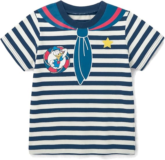 Amazon ベルメゾン ディズニー 名札付けワッペン付き半袖tシャツ ドナルドダック Tシャツ カットソー 通販 Amazon ベルメゾン ディズニー 名札付けワッペン付き半袖tシャツ ドナルドダック Tシャツ カットソー 通販