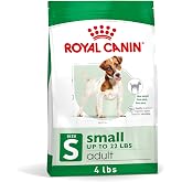 Royal Canin Size Health Nutrition Small Adult Dry Dog Food, 4 lb. Bag | Ideal Weight, Bone Support, For Adult Dogs 9-22 lb, Crunchy Kibble, Developed by Veterinarians
