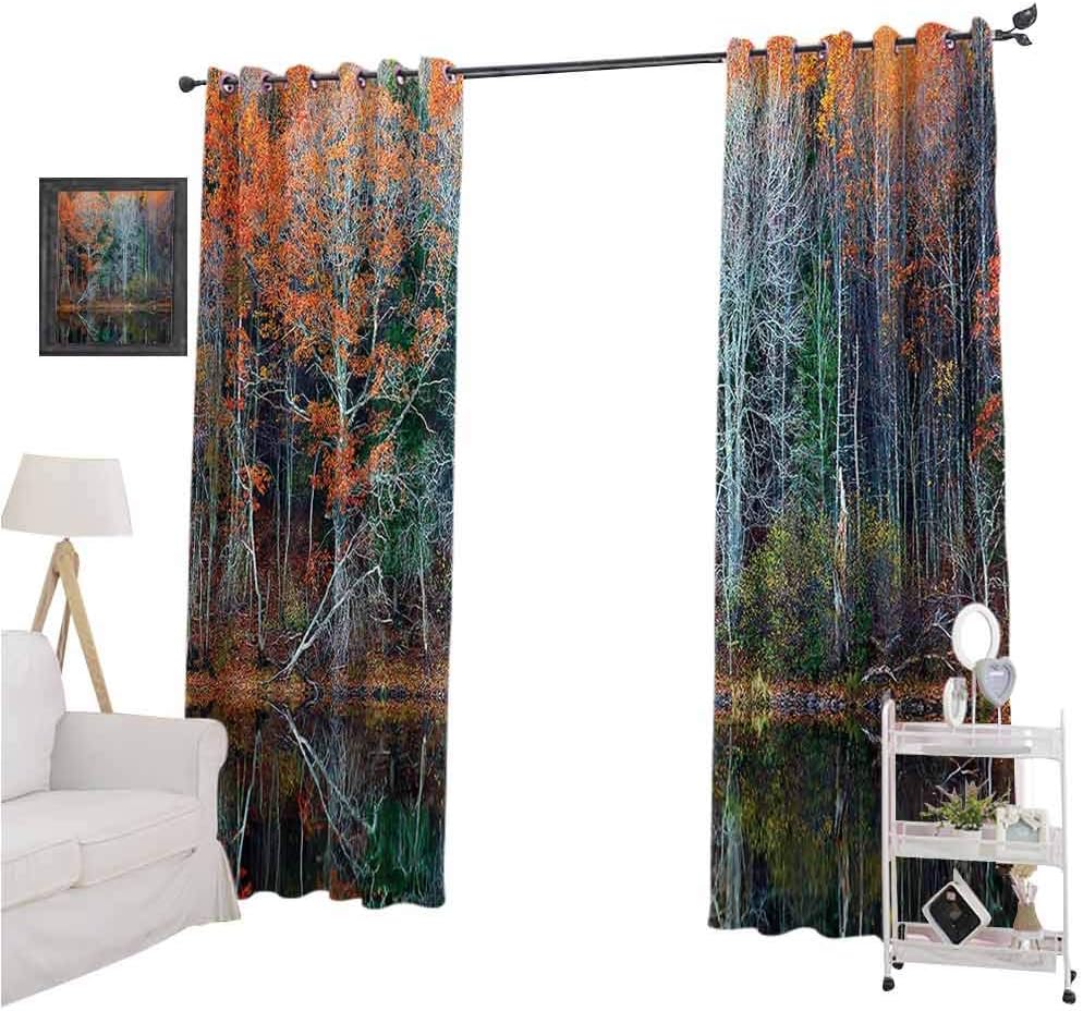 Aishare Store Bedroom Blackout Curtains, Magical Forest with Tree