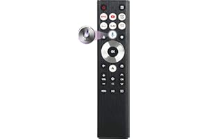 B BRAINICE Replacement Smart Remote for Hisense TV Remote Control, Voice, Mic, Bluetooth, Univeral for Hisense Google U6, U7, U8, A7 Series Mini-LED ULED 4K UHD Smart TV, Android TVs