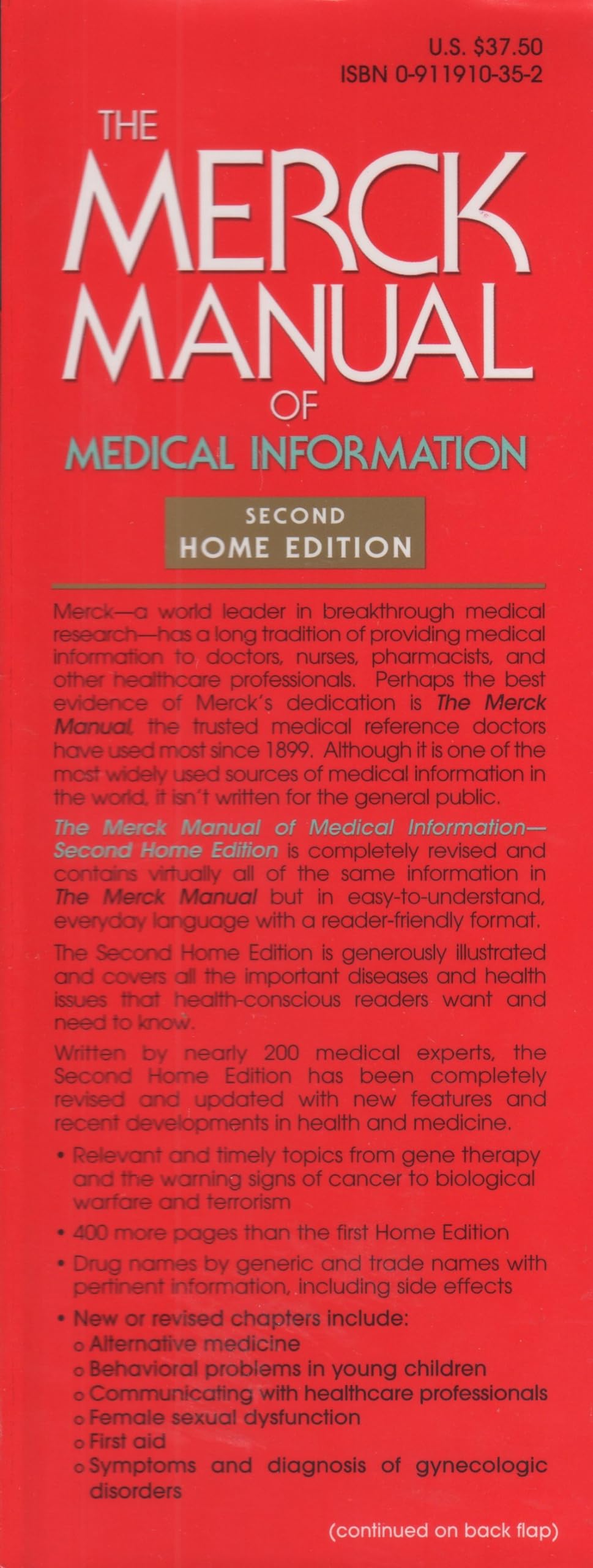 Mua The Merck Manual of Medical Information, Second Edition: The World ...