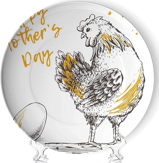 Amazon Com Vintage Design With Hen And Egg Art Fashion Decorative