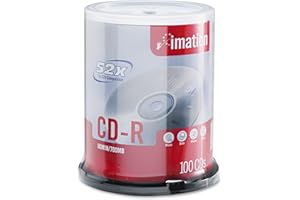 Imation 17262 52X CD-r 700MB/80 Mi