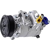 NewYall Air Conditioner A/C Compressor with Clutch for Audi | for Audi allroad A4 A5 A6 Q3 Quattro Q5 Q7 2004-2017 for Porsche Macan 2018 2020