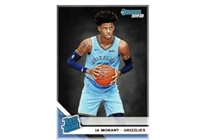 PANINIDONRUSS 2019-20 Panini Donruss Basketball #202 Ja Morant Rookie Card Grizzlies