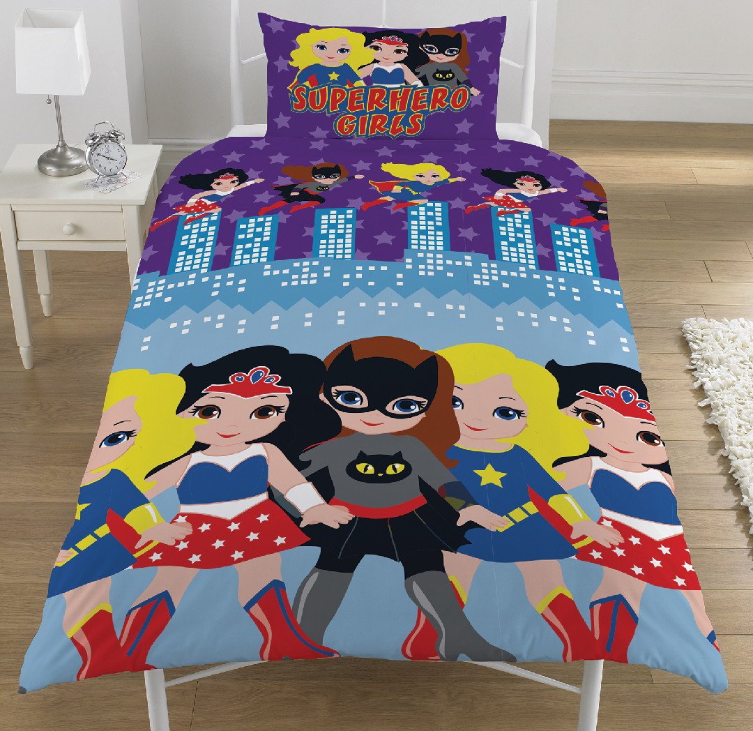 girls single duvet set