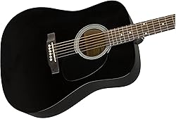Fender Squier Dreadnought Acoustic Guitar - Black