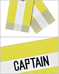 JRINYE Unisex Sport Captain Armband, Adjustable