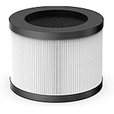 Air Purifier Replacement Filter, 3 Stage HEPA Filter BW302 Air Purifier, Air Cleaner Filter, 1 Pack, White