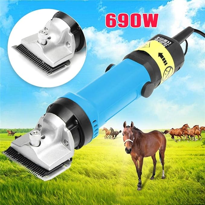 Professional Equine Trimmer, 690W Horse Clipper Trimmer Kit, High Power