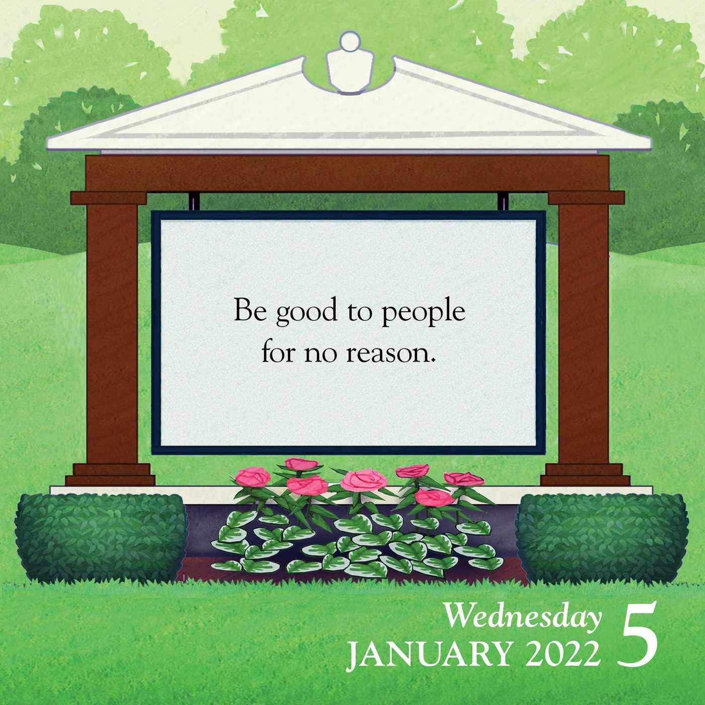 Church Signs 2022 Day-To-Day Calendar: Little Sayings To Help You On Your  Way: Andrews Mcmeel Publishing: 0050837441361: Amazon.com: Books
