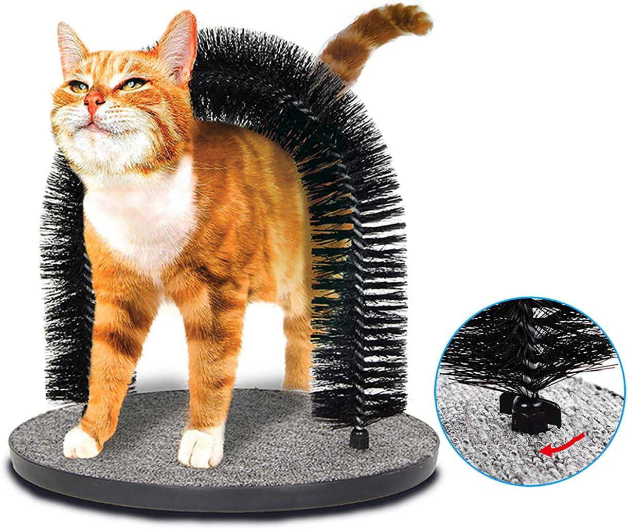 IONE Cat Arch Self Groomer and Massaging Brush, Cat