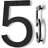 IVERRA 10 Inch Black House Numbers for