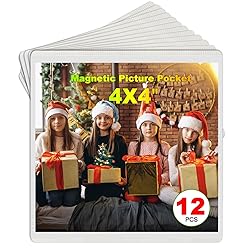 CHUNNIAO White Magnetic Picture Frame 4X4 for