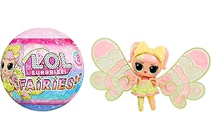 L.O.L. SURPRISE! LOL Surprise Fairies! Tots Dolls with Make-Your-Own Fairy Wings and 8+ Surprises to UNbox Including Matching Fairy Accessories – Great Gift for Kids Ages 4+
