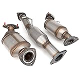 FOMIUZY High Flow Front Catalytic Converter Kit
