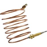 508041Thermocouple Replacement for Bertazzoni Gas Range Oven | Compatible with Gas Range Oven Thermocouple Bake Burner 1400MM Repair Parts