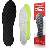 Carbon Fiber Insoles, Carbon Fiber Foot Plate 1 PC Rigid Shoe Insert Support Turf Toe, Foot Fractures, Morton Extension, Hallux Rigidus and Limitus - Alternative to Post Op Shoe