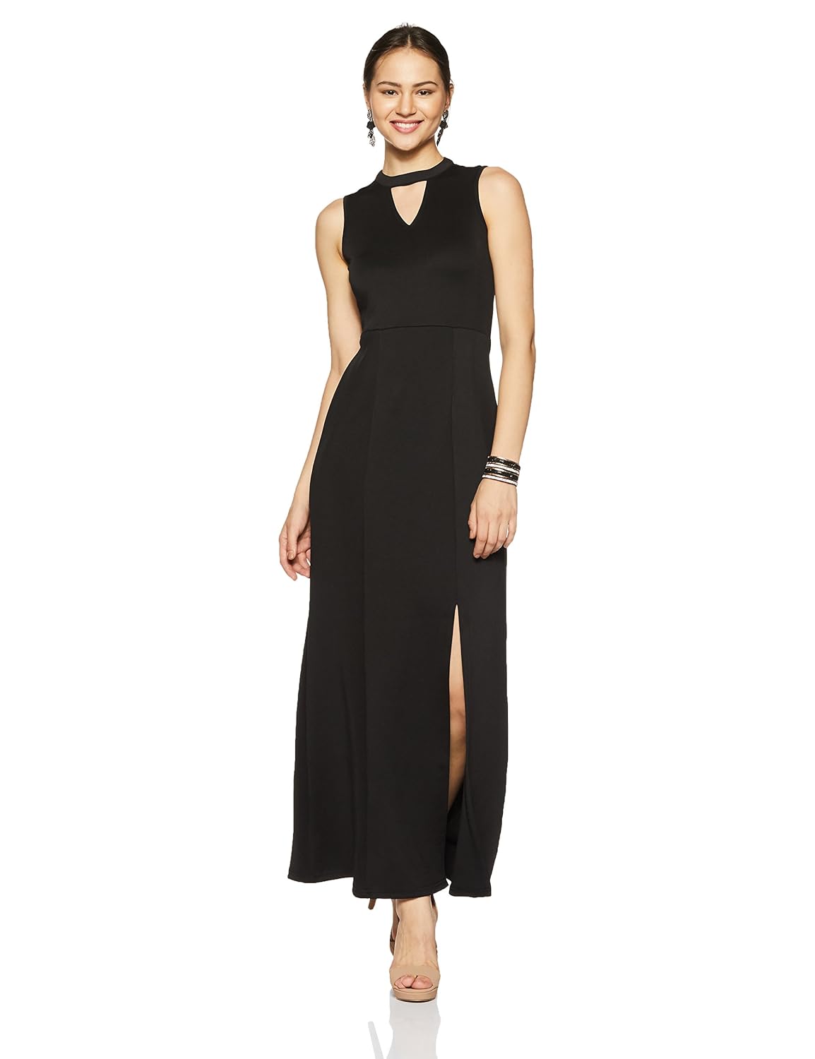 and women's a-line midi dress