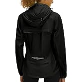 Little Donkey Andy Women's Lightweight Waterproof Cycling Jacket with Removable Sleeves & Hood for Biking Running Golf