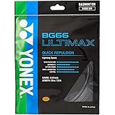 YONEX BG 66 Ultimax Badminton String - Black