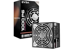 EVGA Supernova 1000 P6, 80 Plus Platinum 1000W, Fully Modular, Eco Mode with FDB Fan, 10 Year Warranty, Includes Power ON Sel