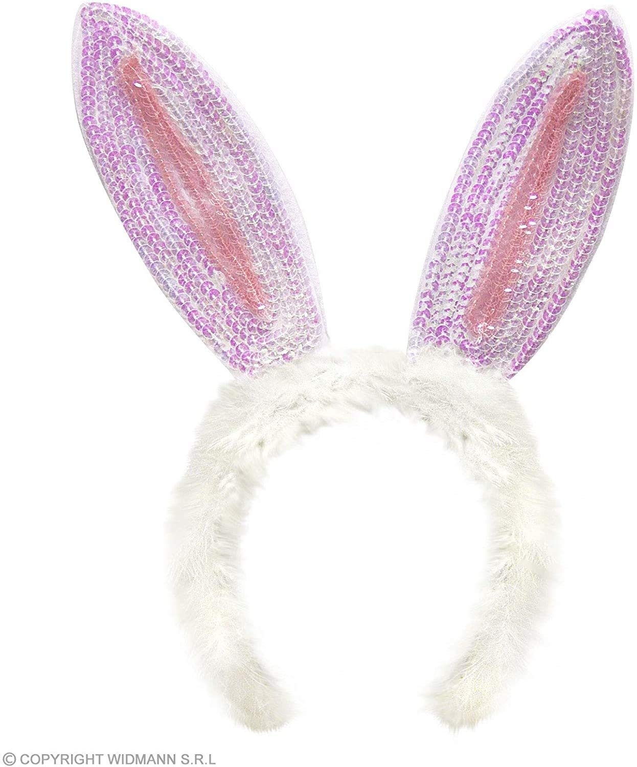 Rabbit Ears Sequin Accessory for Fancy Dress