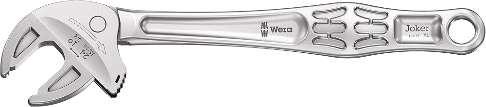 Wera 05020104001 6004 Joker XL Self-Setting Spanner 19-24 mm