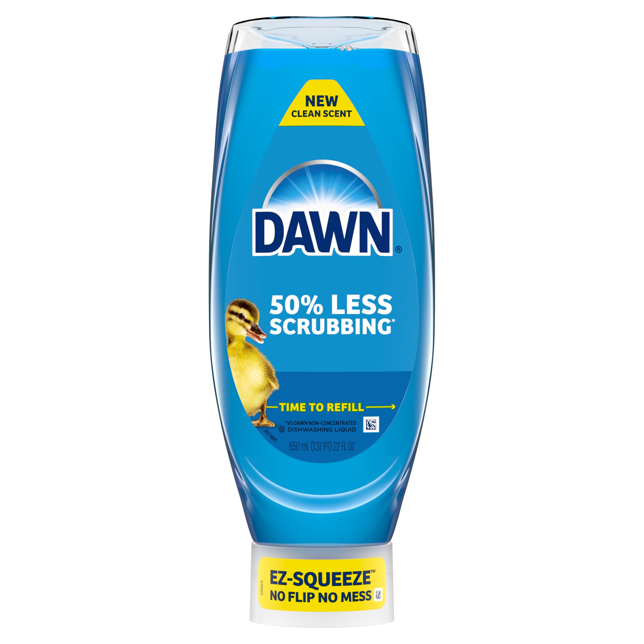 Dawn Ultra EZ-Squeeze Dish Soap, Dishwashing Liquid, Original, 3x22oz