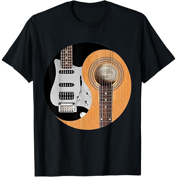 Amazon.com: Guitar Yin Yang Acoustic And Electric Guitars