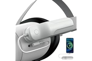 THINIDA Upgraded Battery Pack 5000mAh for Oculus Meta Quest 2 Accessories Head Strap Lightweight Battery Pack Compatible with Oculus/Meta Quest 2 VR Accessories Extend Extra 2-3H Playtime (Not Quest 3 Quest1)