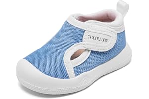 TODDLLUBY Baby Toddler Boys Girls Water Shoes Breathable Non-Slip Sport Beach Sandals