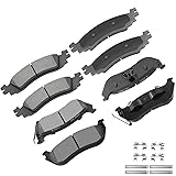 cciyu D1158 D1109 Front & Rear Semi-Metallic Disc