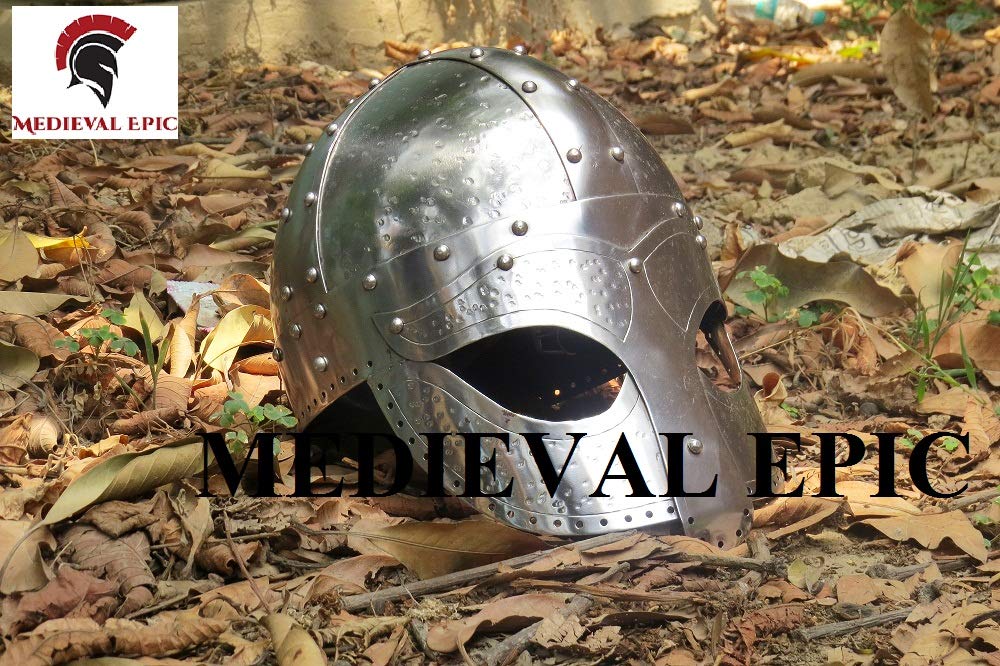 MEDIEVAL EPIC Viking Mask Helmet Halloween Costume