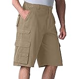 mens cargo shorts with elastic sides