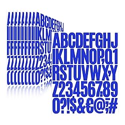 Llewyn 500 Pieces 10 Sheets Letter Stickers,Vinyl