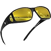 MEETSUN Fit Over Glasses Sunglasses for Men Women,Wrap Around Sunglasses Polarized UV400 Protection