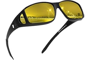 MEETSUN Fit Over Glasses Sunglasses for Men Women,Wrap Around Sunglasses Polarized UV400 Protection