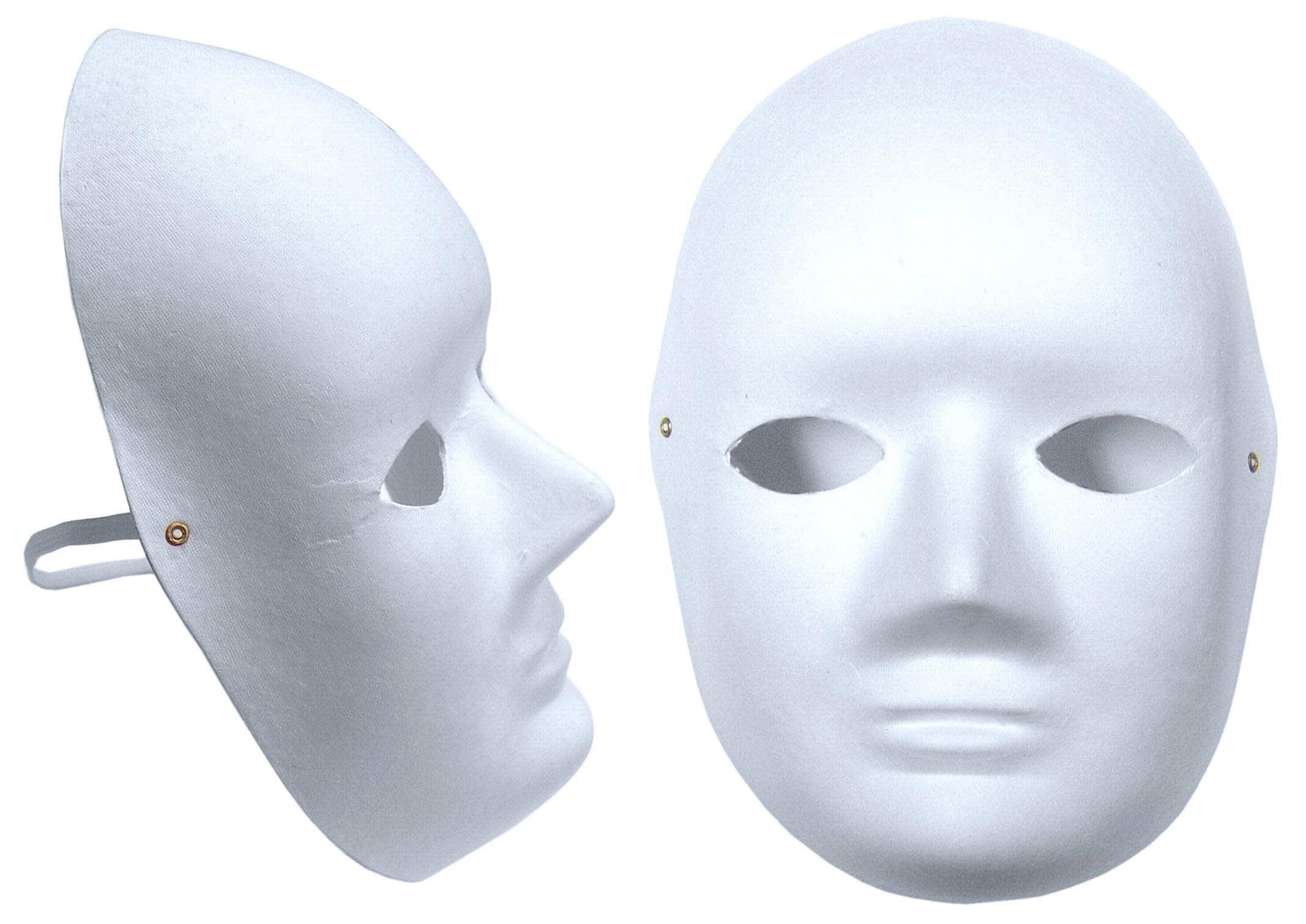 Major Brushes Rigid Paper Fibre Face Mask Pack 10