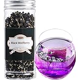 ANTAKUBU Black Wolfberry-3.53oz(100g)- Goji 100% Natural-Black Goji Berries-黑枸杞 No Additives-Herbal Tea for Vitality & Wellness