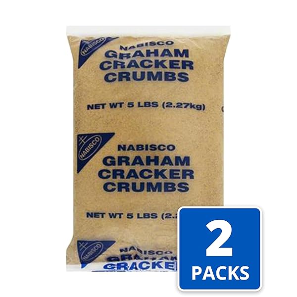 NABISCO GRAHAM CRACKER CRUMBS, 2 – 5 LB BAGS