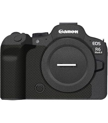 R6II R62 R6M2 Camera Decal Skin 3M Vinyl Wrap Film Protective Sticker Protector Coat For Canon EOS R6 Mark II 2 M2 MarkII Mark2 (Frosted Black