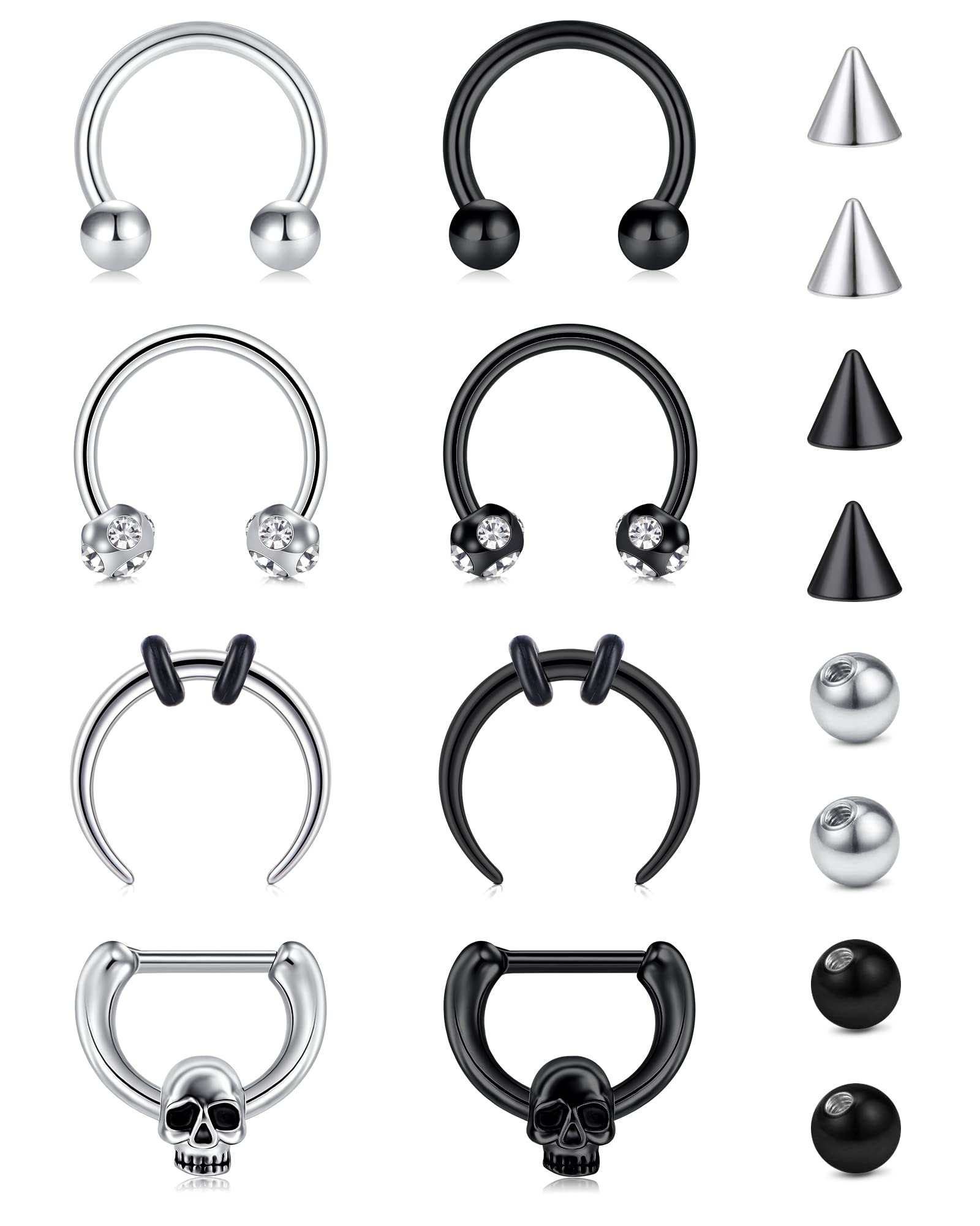 MODRSA Septum Rings Septum Piercings Septum Jewelry
