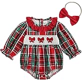 Rourufy St Patricks Day Baby Girl Outfit Newborn Shamrock Bubble Romper Shirt Cute Bow Onesie Infant Spring Summer Clothes