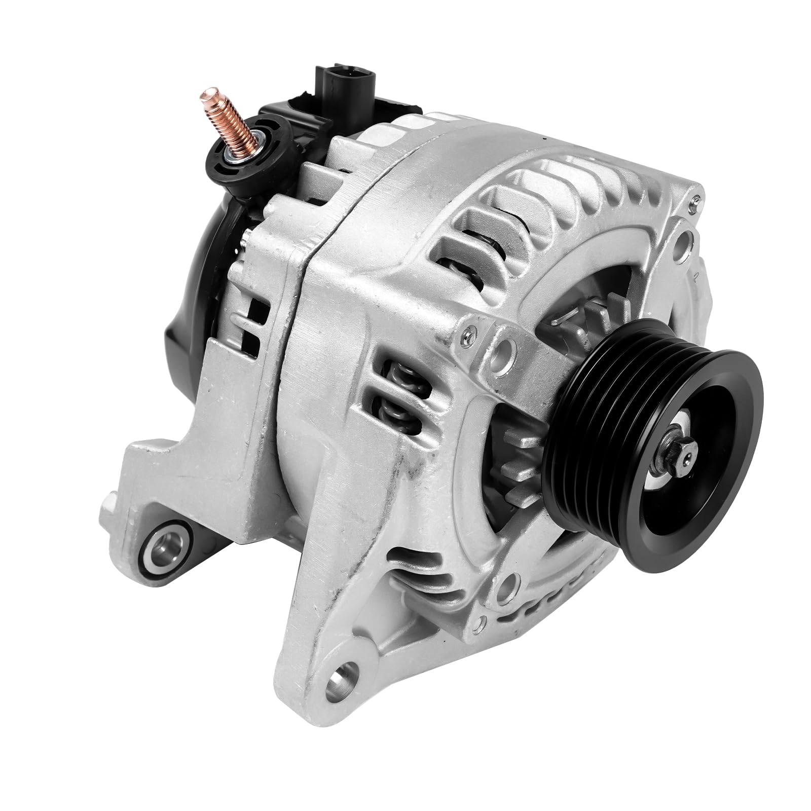 Photo 1 of Flynsu 11299N 11756 Alternator 12V 160A Replacement for 2009-2018 Dodge Ram 1500 2500 3500 5.7L V8 with CW 6-Groove Pulley 56028697AL 56028697AM