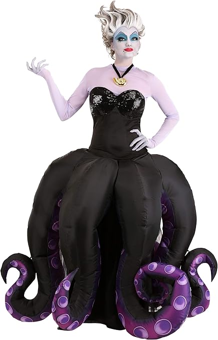 Amazon Disney リトルマーメイド プレステージ レディース ウルスラコスチューム コスプレ 仮装 通販