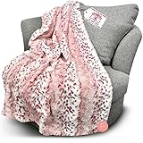 OMG Nicole Luxurious Ultra Soft Minky Blanket, Wild